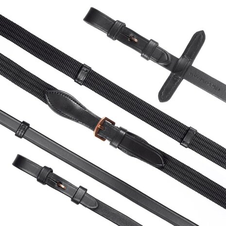 Harry’s Horse Hoofdstel Stang Trens Soft Rosegold