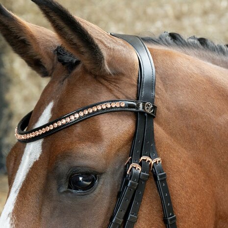 Harry’s Horse Hoofdstel Stang Trens Soft Rosegold