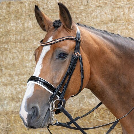 Harry’s Horse Hoofdstel Stang Trens Soft Rosegold