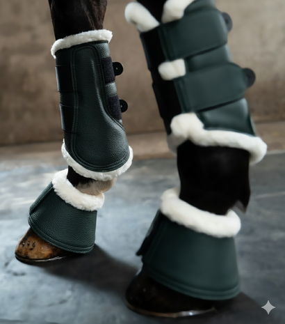 HKM Beenbeschermers Comfort Premium Fur II