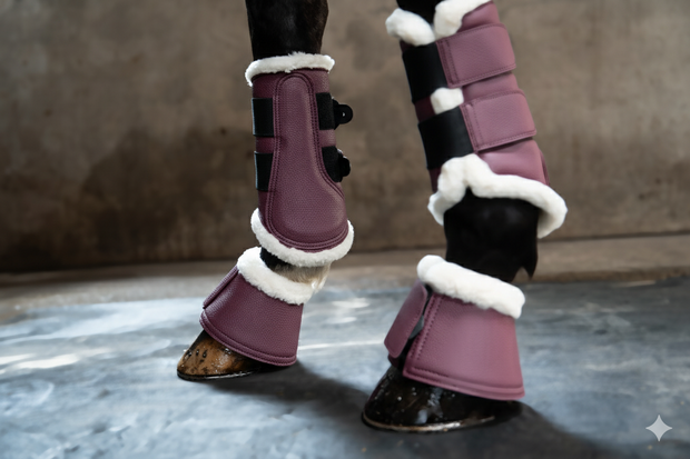 HKM Beenbeschermers Comfort Premium Fur II