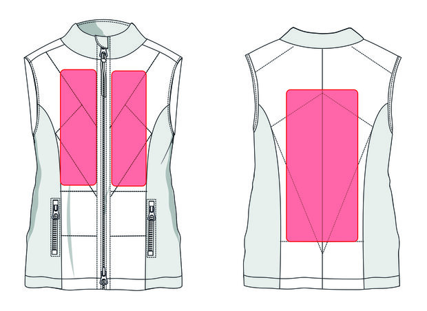 HKM Heating Bodywarmer Slimline