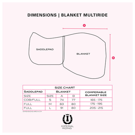Imperial Riding Waterdichte Uitrijdeken Multiride
