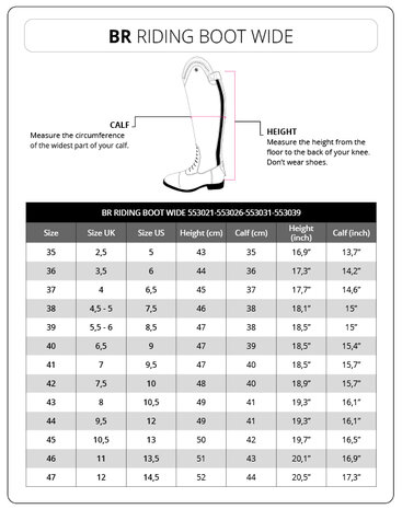 BR Leren Rijlaarzen Vincenza