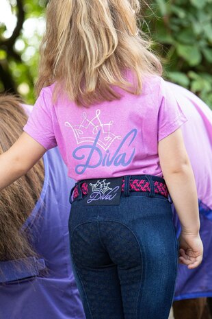 Harry’s Horse Rijlegging Denim Diva Violet Full Grip