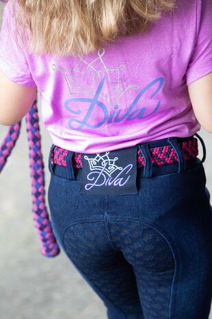 Harry’s Horse Rijlegging Denim Diva Violet Full Grip