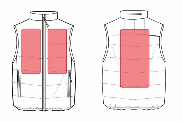 HKM Verwarmde Bodywarmer Cuddle