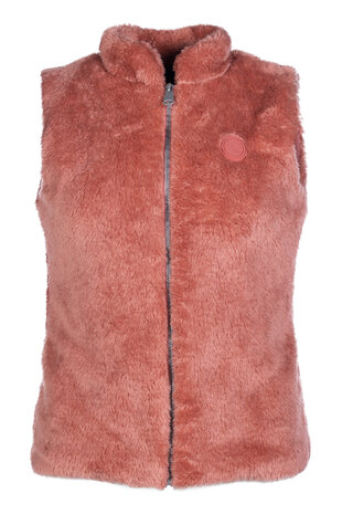 HKM Bodywarmer Teddy Ruby
