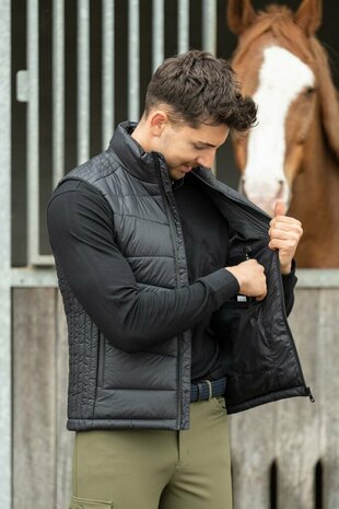 HKM Verwarmde Heren Bodywarmer