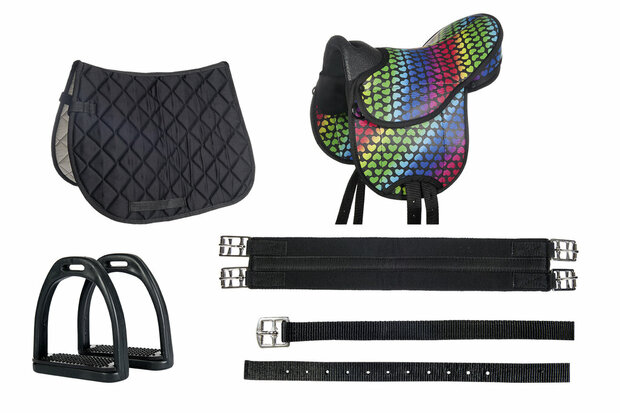 HKM Shetlander Zadel Colourful