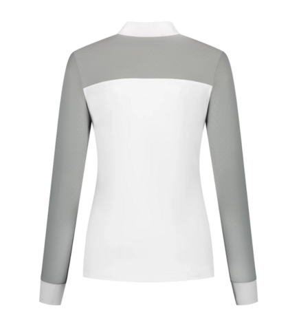 Mrs. Ros Wedstrijdshirt Jacquard Lange Mouw