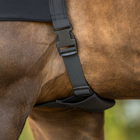 QHP Elastische Halsbeschermer met Rits