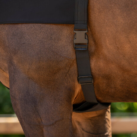 QHP Elastische Halsbeschermer met Rits