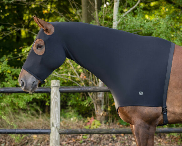 QHP Elastische Halsbeschermer met Rits