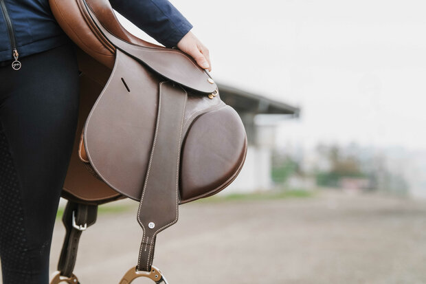 Norton Leren Beugelriemen Mono