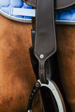 Norton Leren Beugelriemen Mono