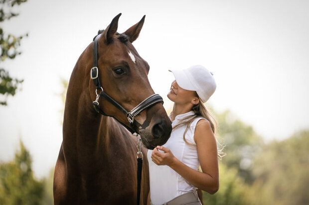 HKM Lederen Halster Glamour