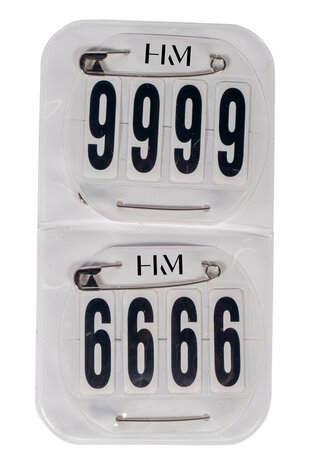 HKM Startnummers Classic