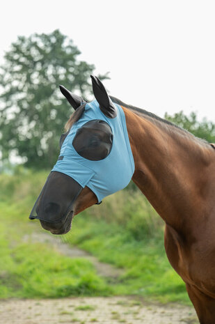 HKM Vliegenmasker Elastic met Neusflap