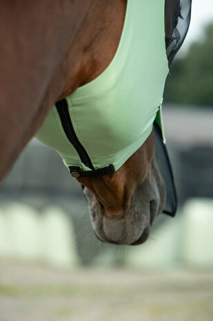 HKM Vliegenmasker Elastic met Neusflap