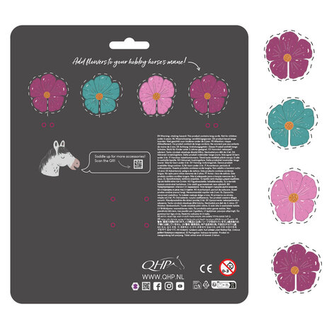 QHP Hobby Horse Borsttuig Dolly