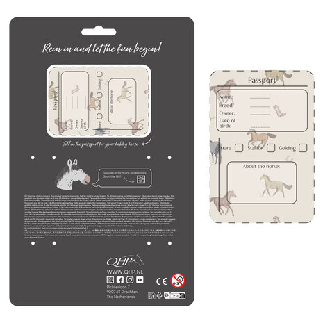 QHP Hobby Horse Hoofdstel Dolly