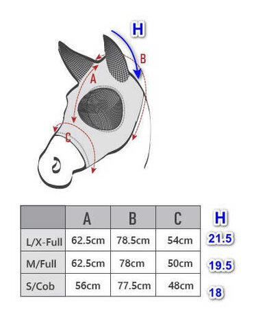 Lami-Cell vliegenmasker Titanium Come Best