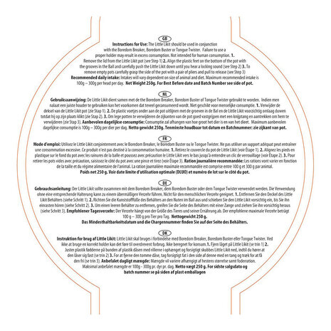 Likit liksteen Wortel 250 gram