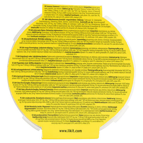 Likit liksteen Gingerbread 250 gram