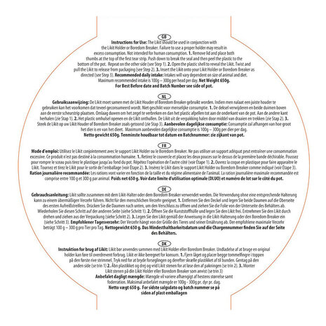 Likit liksteen Appel 650 gram