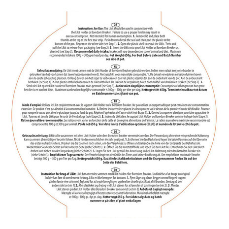 Likit liksteen Kers 650 gram