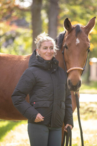 Paddock gewatteerde jas Auteuil