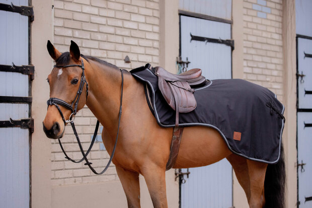 Paddock waterdichte uitrijdeken Classic Rain fleecevoering