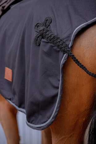 Paddock waterdichte uitrijdeken Classic Rain fleecevoering