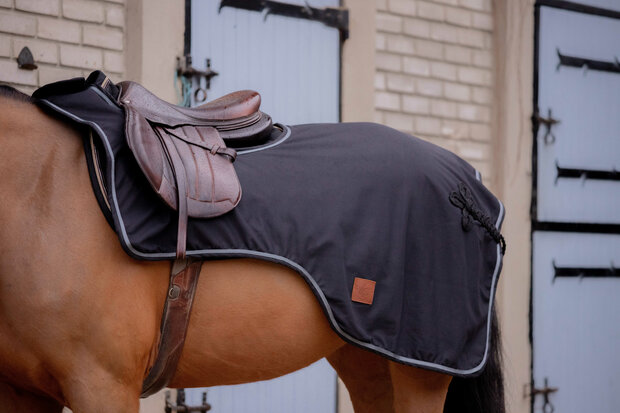 Paddock waterdichte uitrijdeken Classic Rain fleecevoering