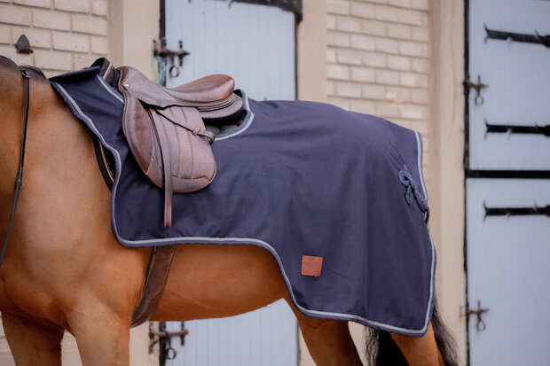 Paddock waterdichte uitrijdeken Classic Rain fleecevoering