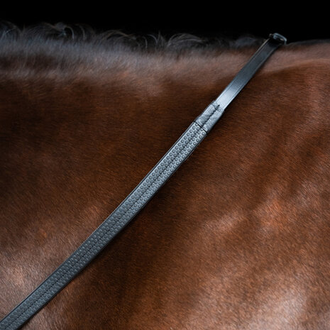 Imperial Riding teugels rubber met nylon versterkt