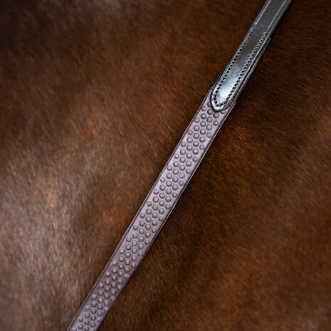 Imperial Riding teugels rubber met nopjes