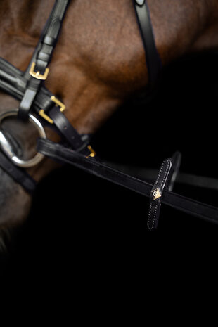 Imperial Riding teugels rubber met nopjes