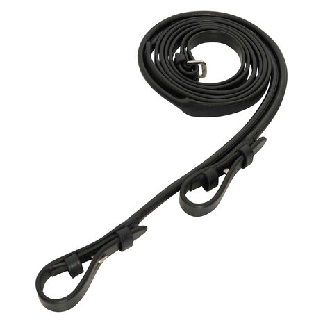 Imperial Riding leren teugels rondgenaaid