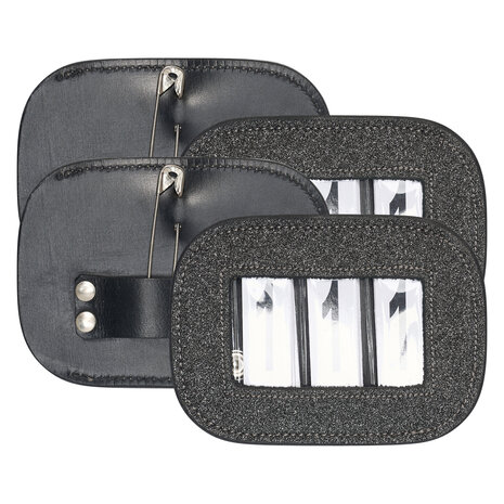 Imperial Riding startnummers Glitter vierkant