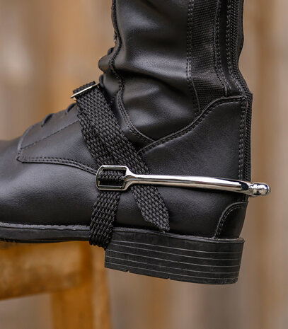 Waldhausen sporen dames met Perlon sporenriemen