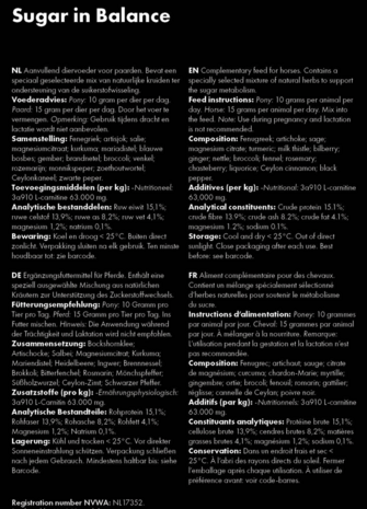 Excellent Sugar in Balance 500 gram​​​​​​​