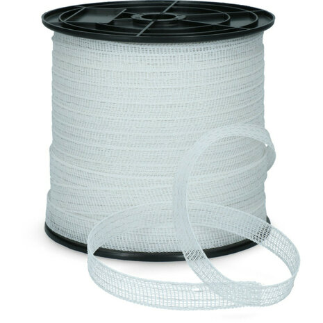 ZoneGuard 20 mm Basic afrasteringslint wit 200 m