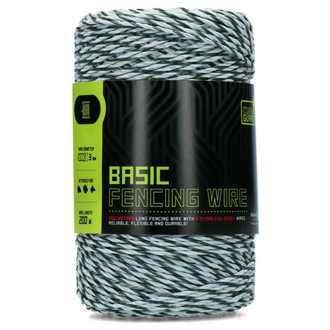 ZoneGuard Basic afrasteringsdraad 3 mm 200 m