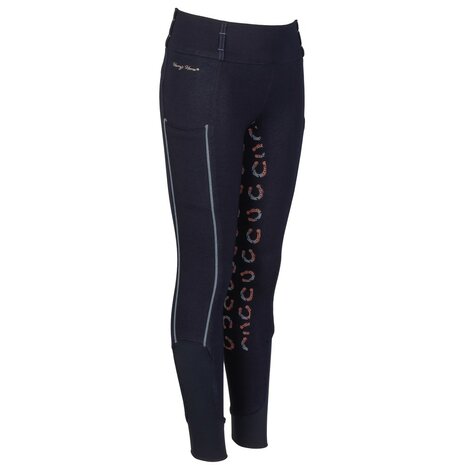 Harry's Horse rijlegging Diva Mauvewood Denim Full Grip
