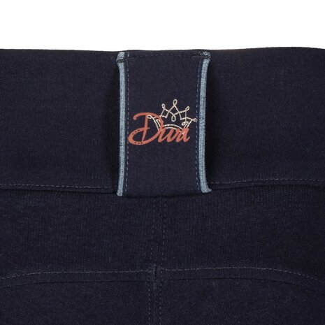 Harry's Horse rijlegging Diva Mauvewood Denim Full Grip