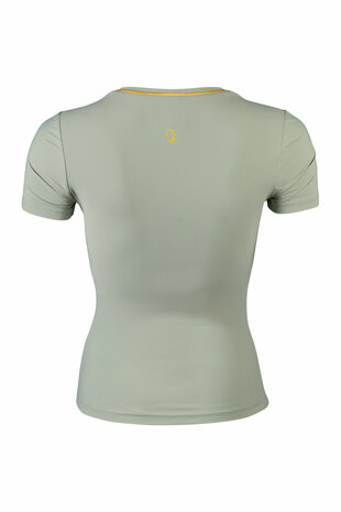 Lauria Garrelli functioneel shirt Limone korte mouwen