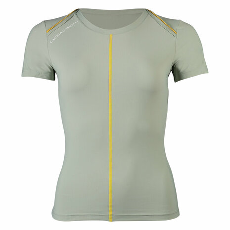 Lauria Garrelli functioneel shirt Limone korte mouwen