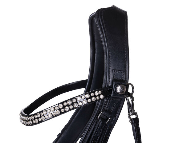 PresTeq hoofdstel stang & trens FayPerform Shine